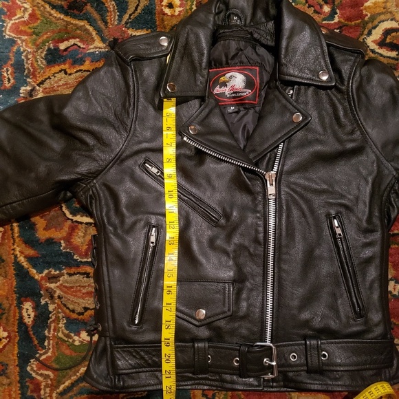 Women's Black Moto Jacket - Picture 6 of 8